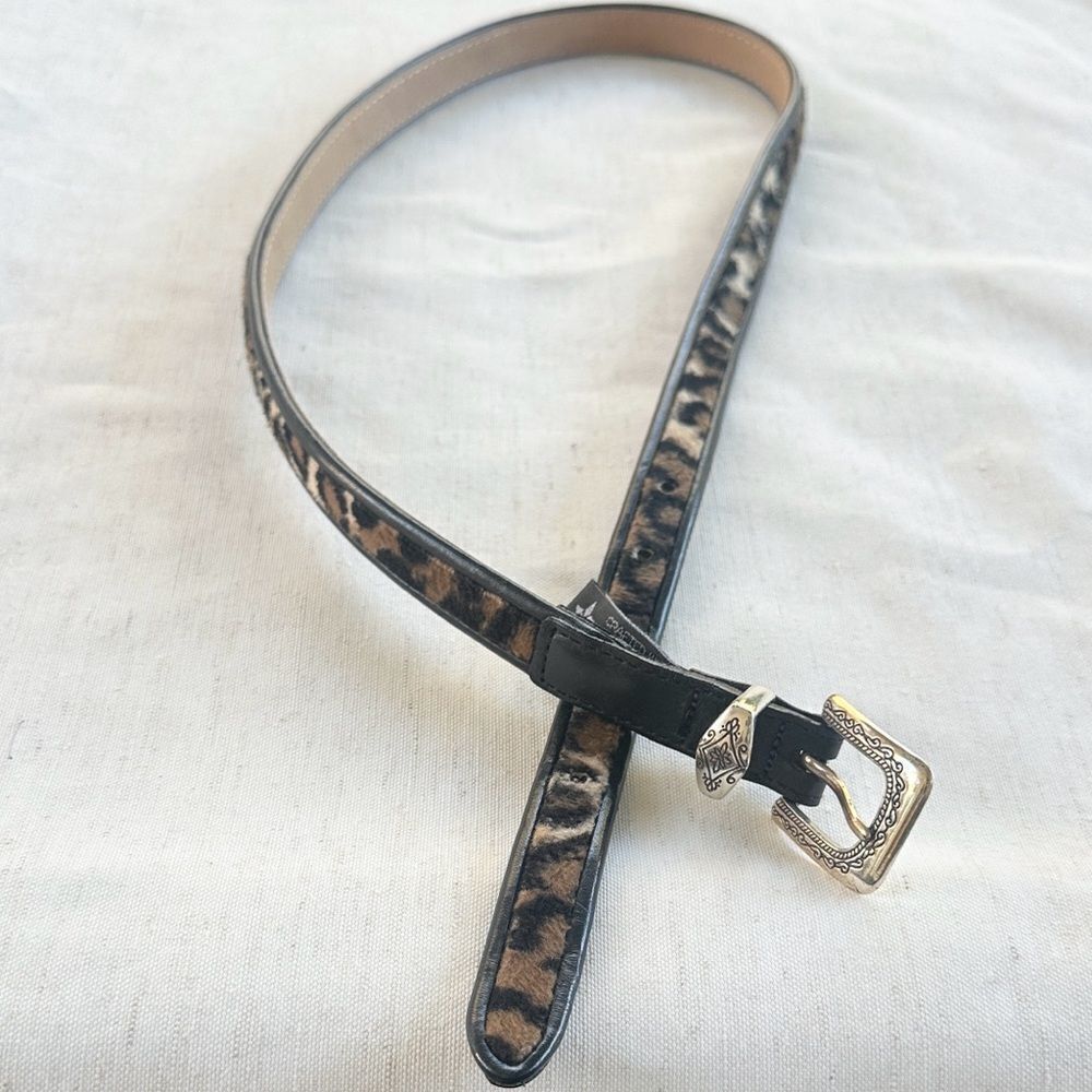 Brighton Vintage Animal Print Women’s Belt L/34